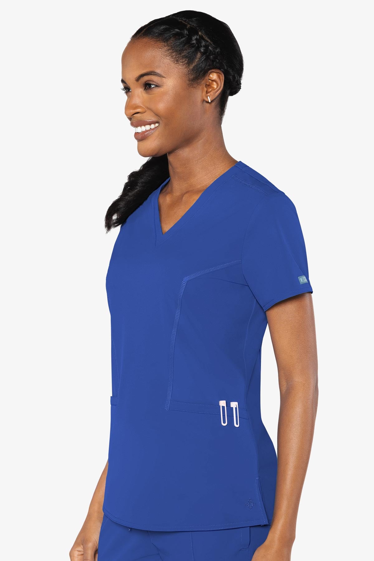 Double V Neck Top