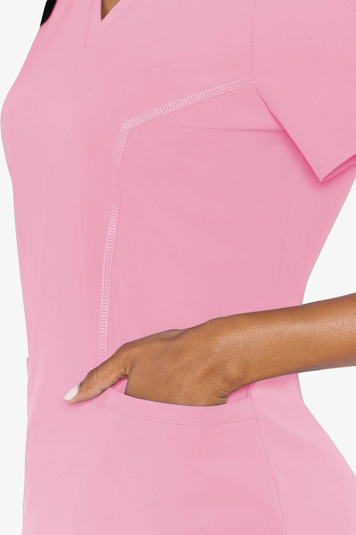 Double V Neck Top