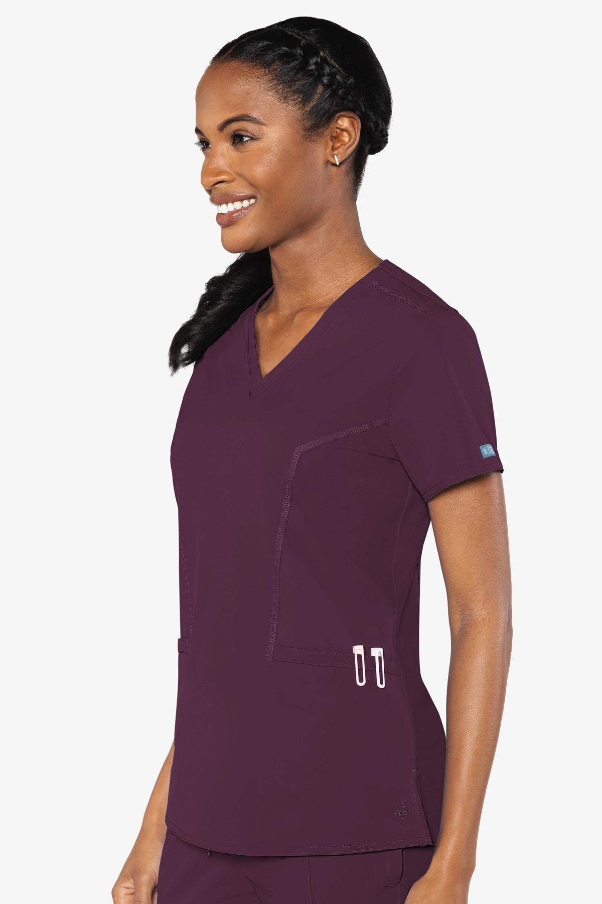 Double V Neck Top